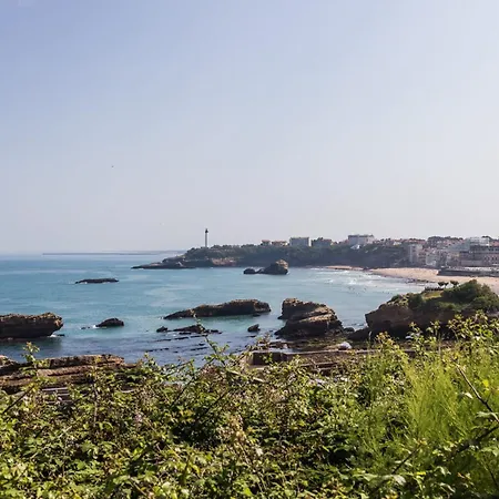 Balea Keyweek Seafront Duplex With Balcony Garage In * Biarriz